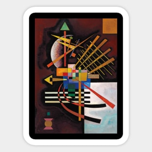 Wassily Kandinsky Abstract Art Sticker